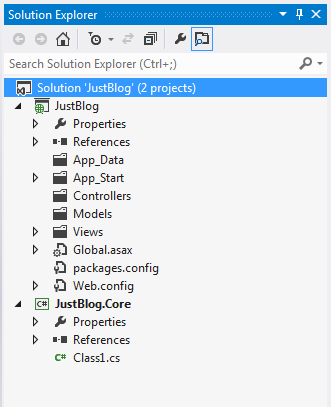 Как написать простой блог с помощью Asp .Net MVC, Nhibernate и Nineject.Часть 1 - 4 Как написать простой блог с помощью Asp .Net MVC, Nhibernate и Nineject.Часть 1 - 4