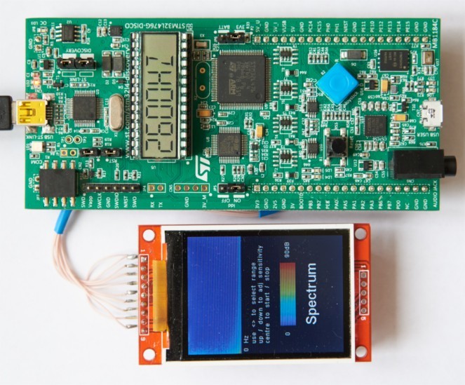 Измерим гармонию — анализатор звукового спектра на STM32L4 Discovery - 1