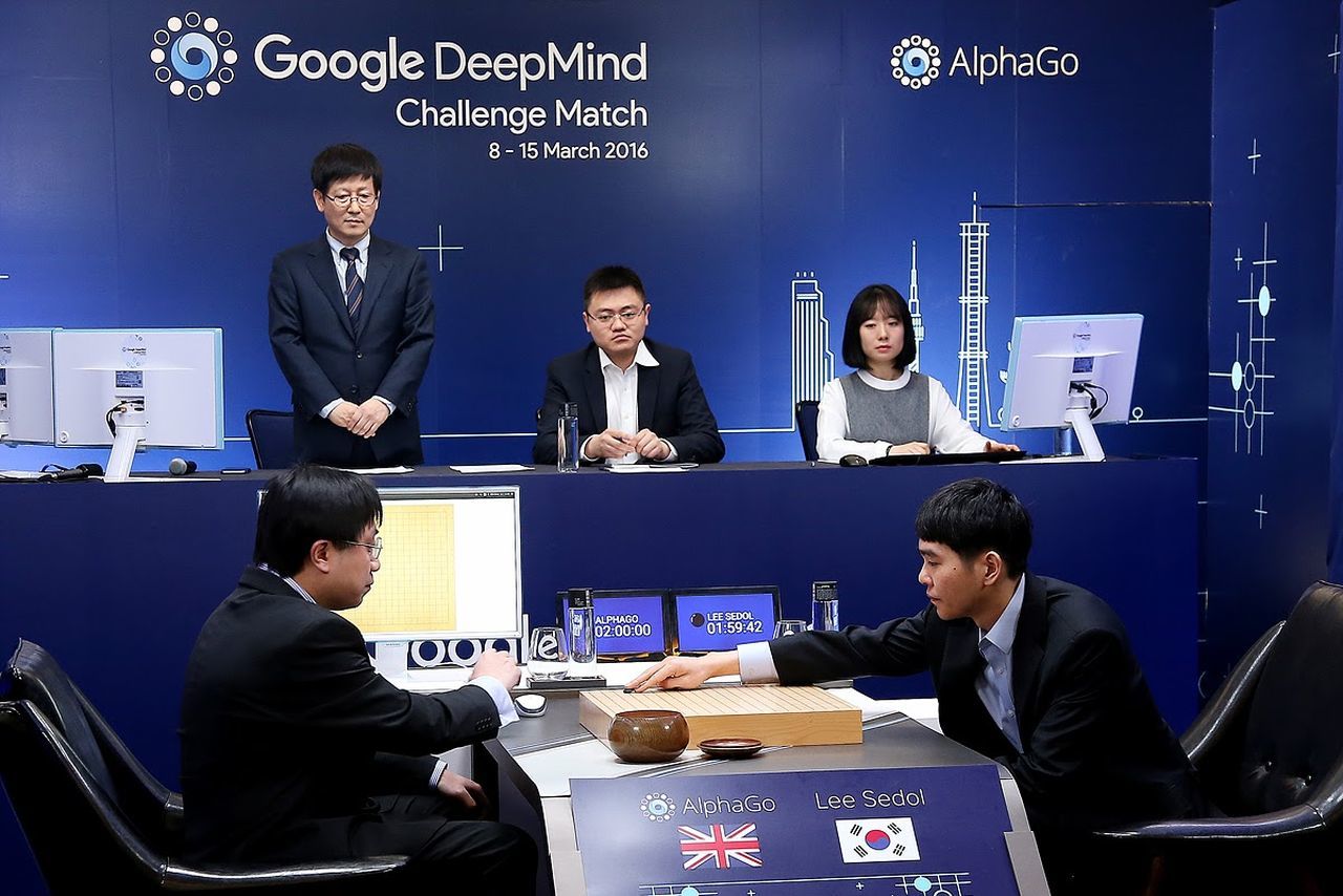 AlphaGo выиграл первую игру у Ли Седоля - 1
