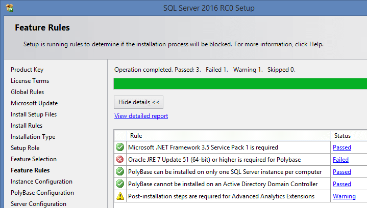 SQL Server 2016 RC0 - 3 SQL Server 2016 RC0 - 3