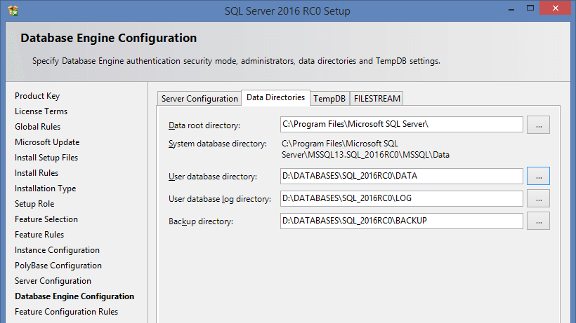 SQL Server 2016 RC0 - 6 SQL Server 2016 RC0 - 6