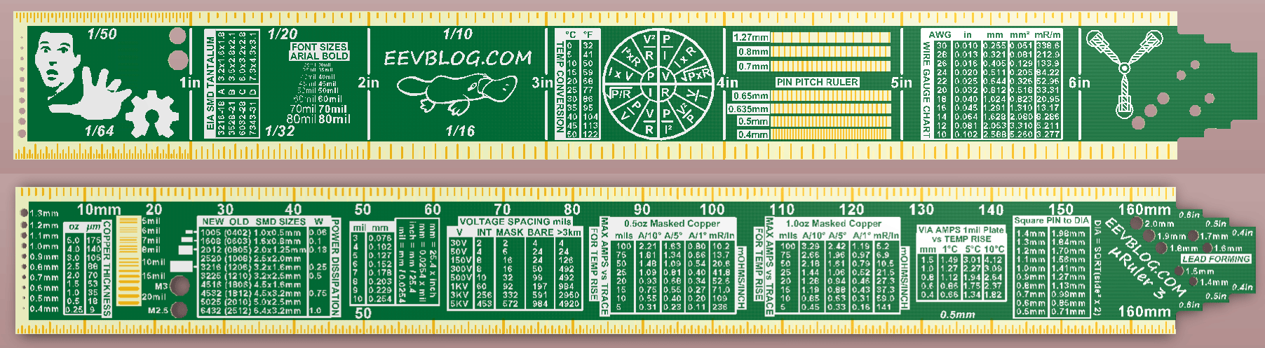 PCB Ruler. Линейка радиолюбителя и краудфандинг во Вконтакте - 3