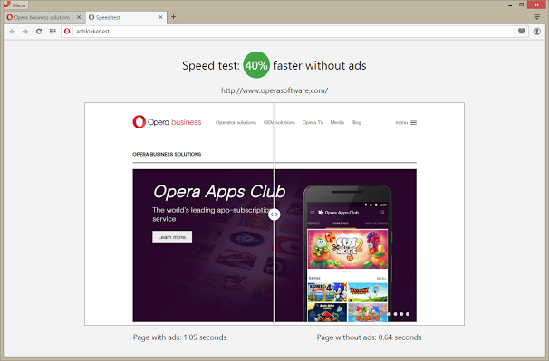 Вышел браузер Opera со встроенным блокировщиком рекламы - 3