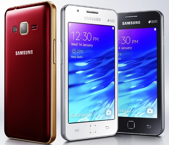 Обновленная версия бюджетного смартфона Samsung Z1 получит дисплей AMOLED