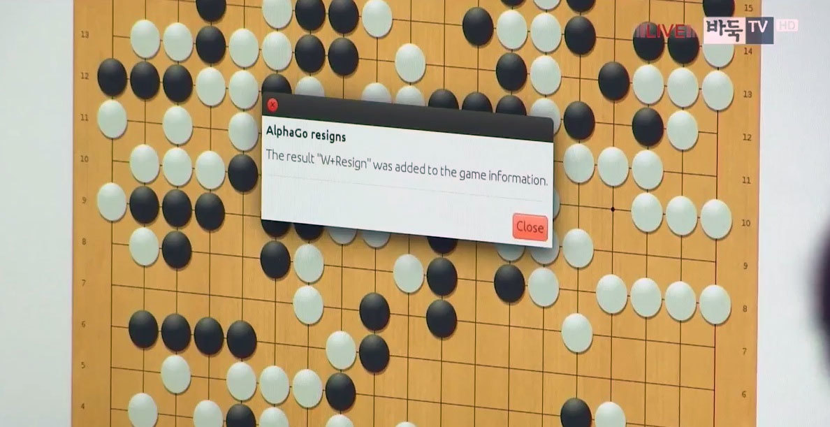 Ли Седоль выиграл четвёртую игру у системы AlphaGo - 1