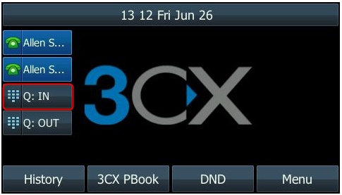 IP Phone Queue In