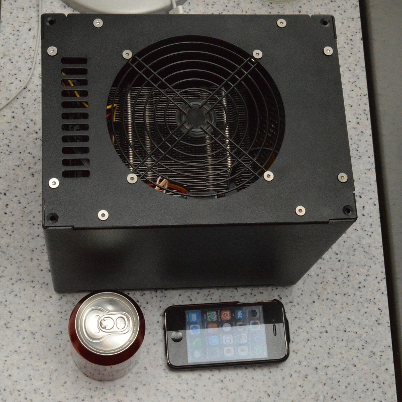 Абсолютно бесшумный, компактный безвентиляторный компьютер на полноценном десктопном процессоре. DIY реализация - 10 Абсолютно бесшумный, компактный безвентиляторный компьютер на полноценном десктопном процессоре. DIY реализация - 10