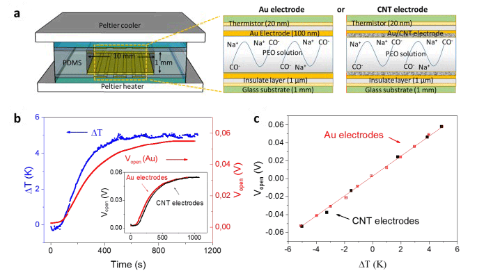 Самый эффективный термоэлектрический ионистор заряжается даже от солнечного тепла - 3
