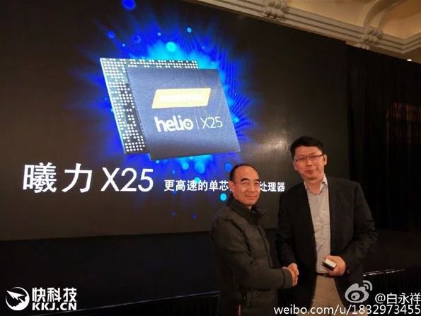 Однокристальная система MediaTek Helio X25 очень похожа на Helio X20