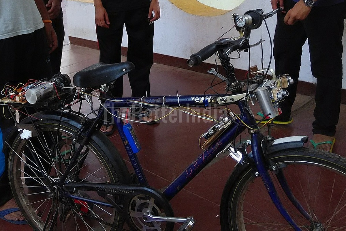 Индийские студенты изготовили робовелосипед с GPS и GSM - 2 image