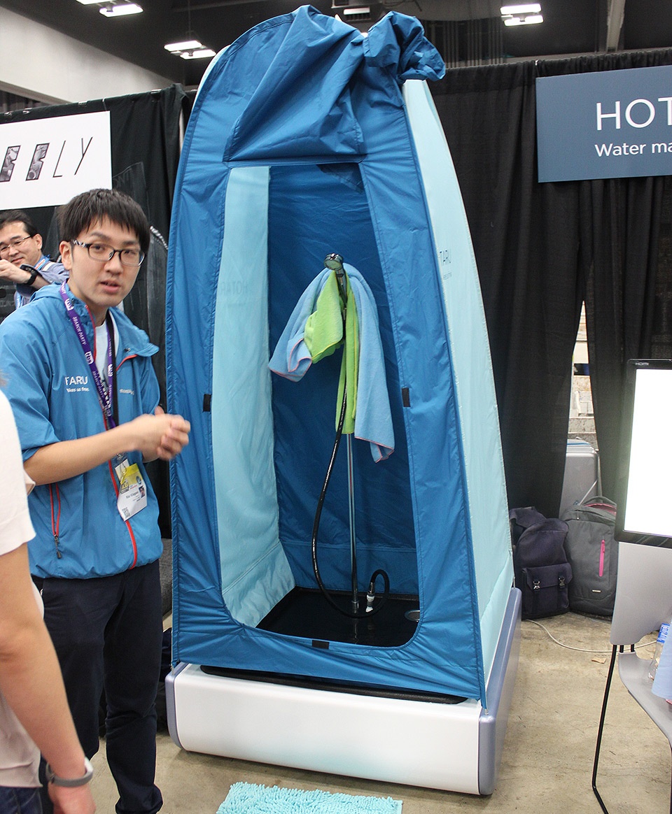 Походный душ Hotaru позволяет использовать 20 литров воды две недели - 3 image