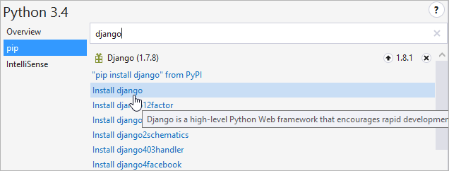 Что есть в Visual Studio 2015 для разработчика на Python - 2