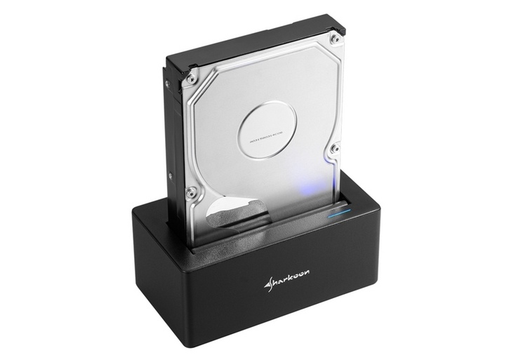 Док-станция Sharkoon SATA QuickPort USB 3.1 Type C стоит 40 евро