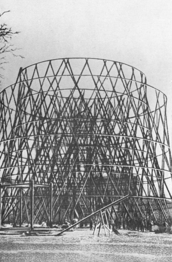 Шуховский гиперболоид вращения - 14 Шуховский гиперболоид вращения - 14