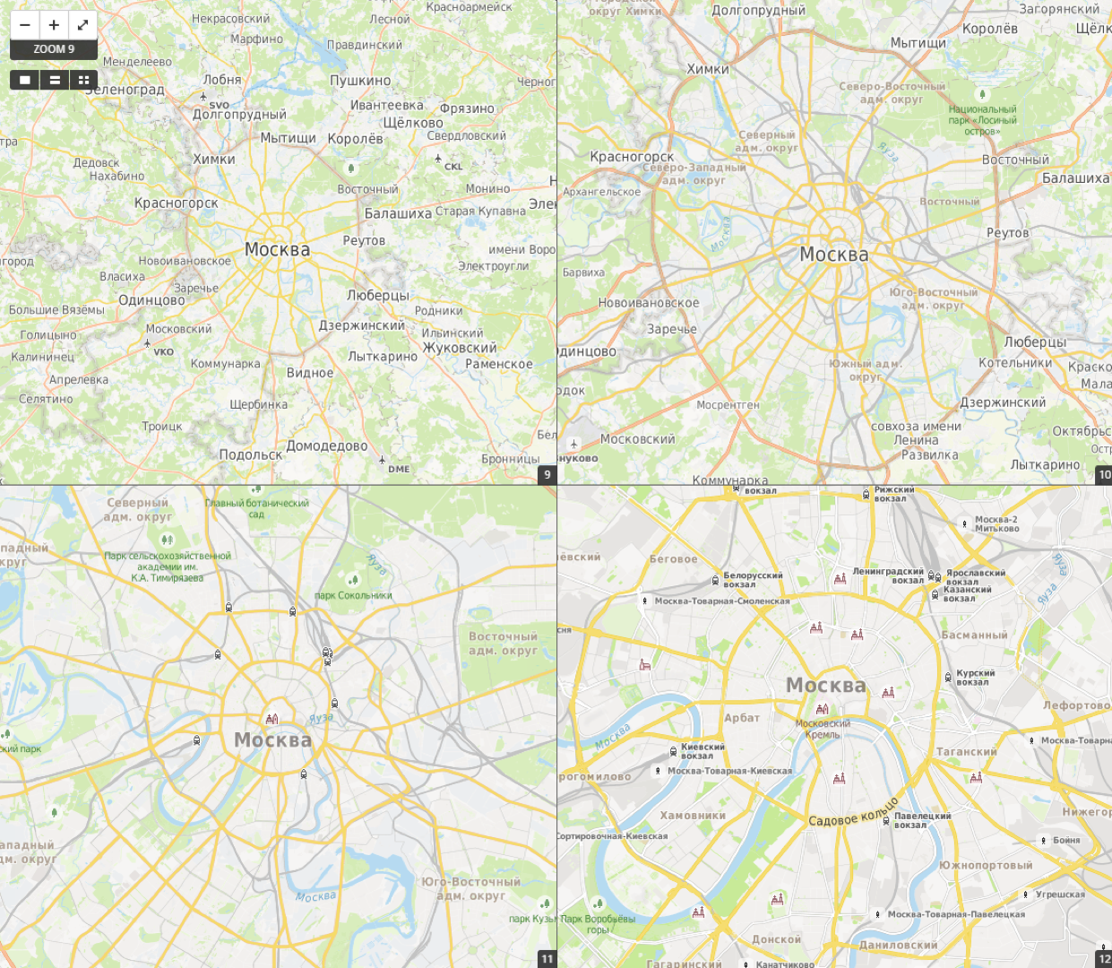 Спутник карта московской области в реальном времени