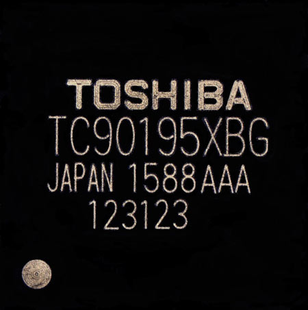Toshiba TC90195XBG обрабатывает два изображения одновременно