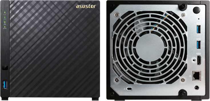 Хранилища с сетевым подключением Asustor AS3202T и AS3204T относятся к начальному уровню