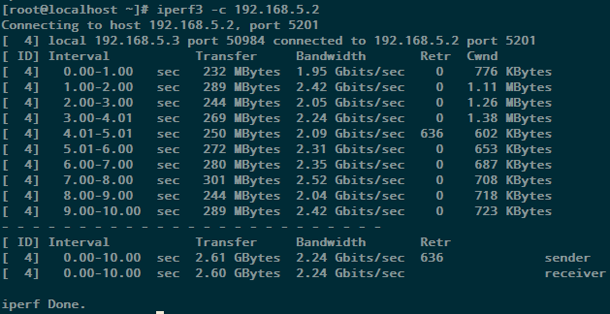 Использование Open vSwitch с DPDK для передачи данных между виртуальными машинами с виртуализацией сетевых функций - 6