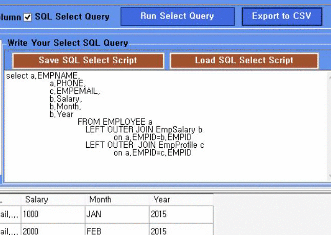 Простой инструмент SQL Server Tool на C# - 19 Простой инструмент SQL Server Tool на C# - 19