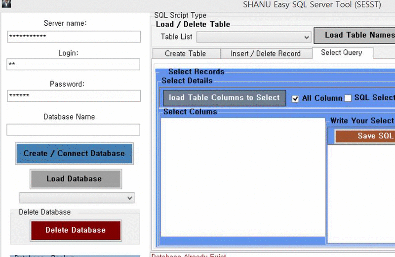 Простой инструмент SQL Server Tool на C# - 5