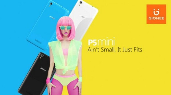 Данных о цене Gionee P5 Mini пока нет