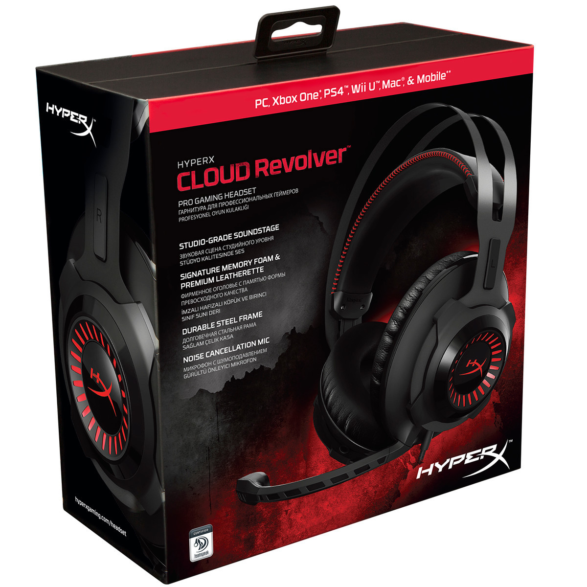 HyperX представляет новую игровую гарнитуру Cloud Revolver - 2