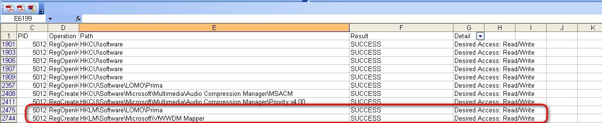 Process Monitor или как заставить ПО работать под пользователем - 8