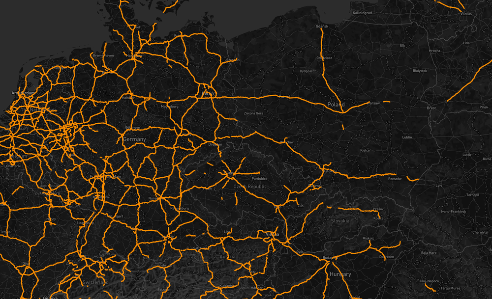 Дорожная сеть OpenStreetMap - 2