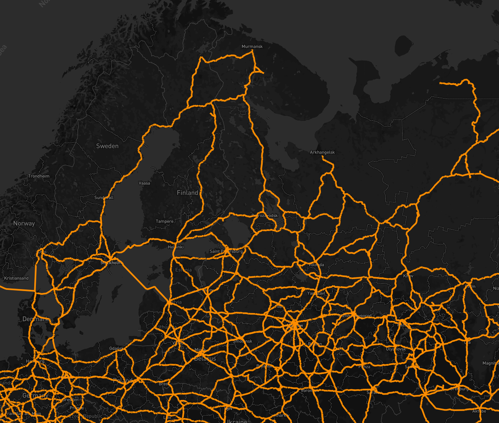 Дорожная сеть OpenStreetMap - 4