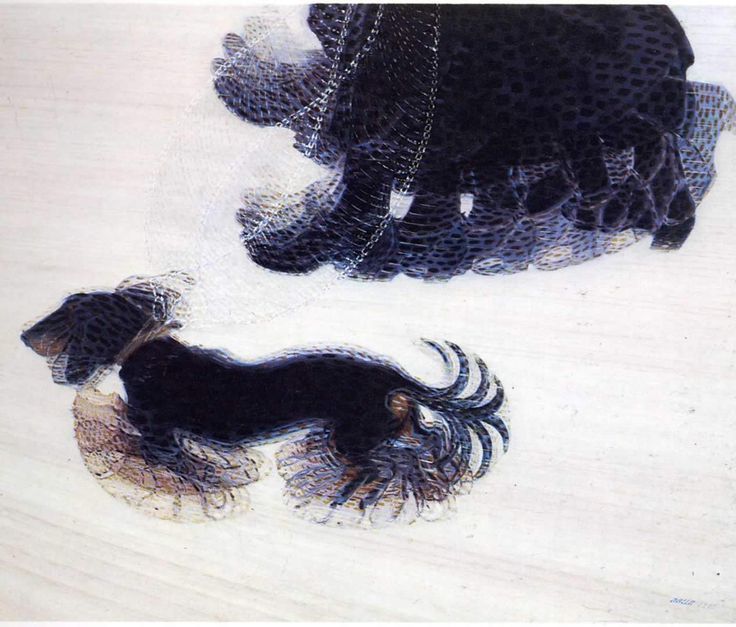 Dynamism of A Dog on a Leash (1912) Giacomo Balla