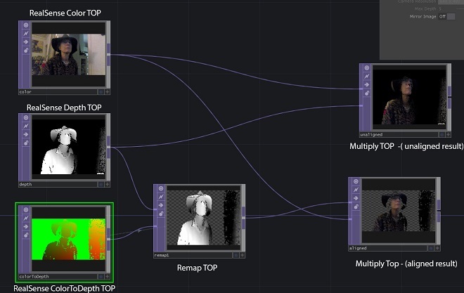 Использование камеры Intel RealSense с TouchDesigner. Часть 1 - 19