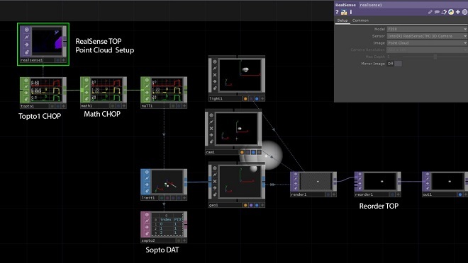 Использование камеры Intel RealSense с TouchDesigner. Часть 1 - 20