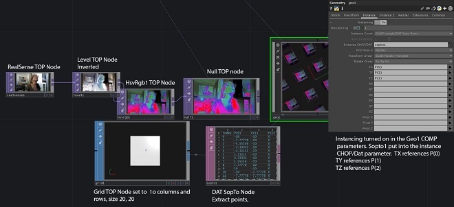 Использование камеры Intel RealSense с TouchDesigner. Часть 1 - 9