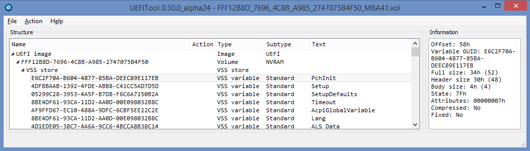 Устройство NVRAM в UEFI-совместимых прошивках, часть первая - 4