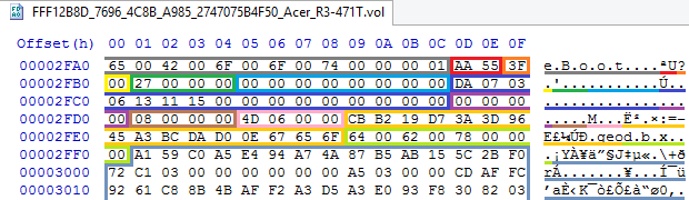 Устройство NVRAM в UEFI-совместимых прошивках, часть первая - 5