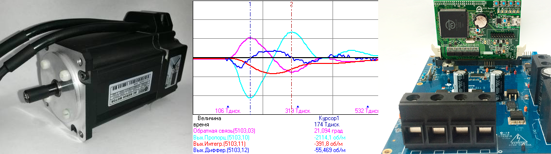 Поддержание положения в сервоприводе: подчинённое регулирование vs шаговый режим - 1