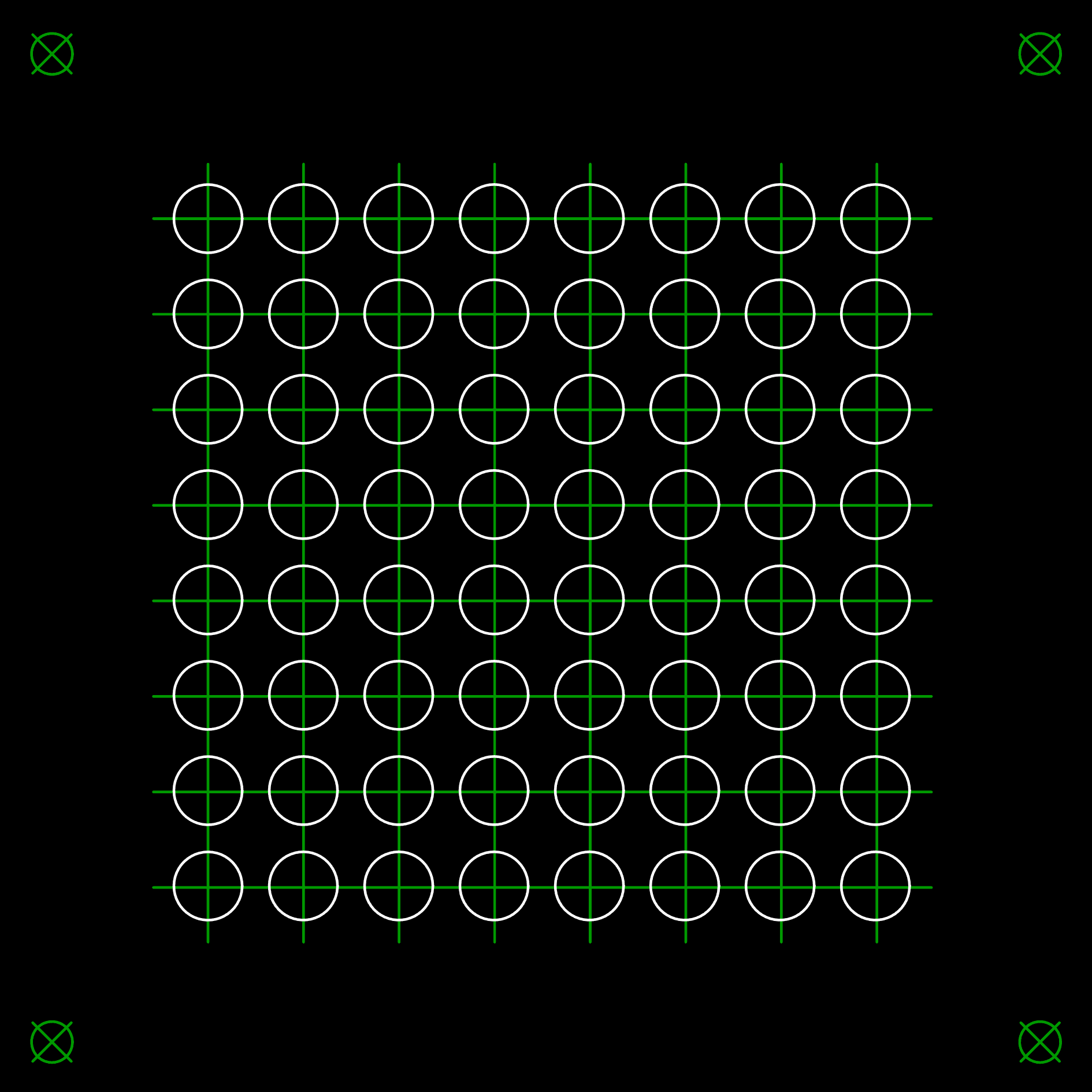 Прототип светодиодного табло на 262 144 комбинации цветов и 64 пикселя - 5
