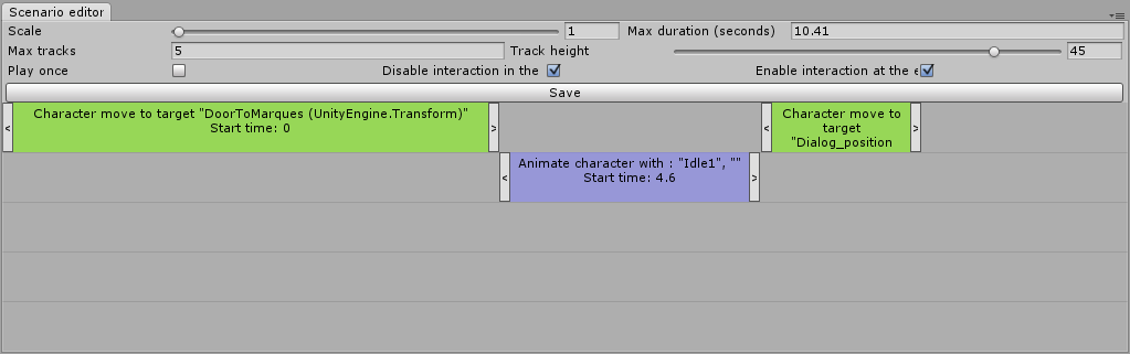 Создание редактора сценариев в Unity - 5