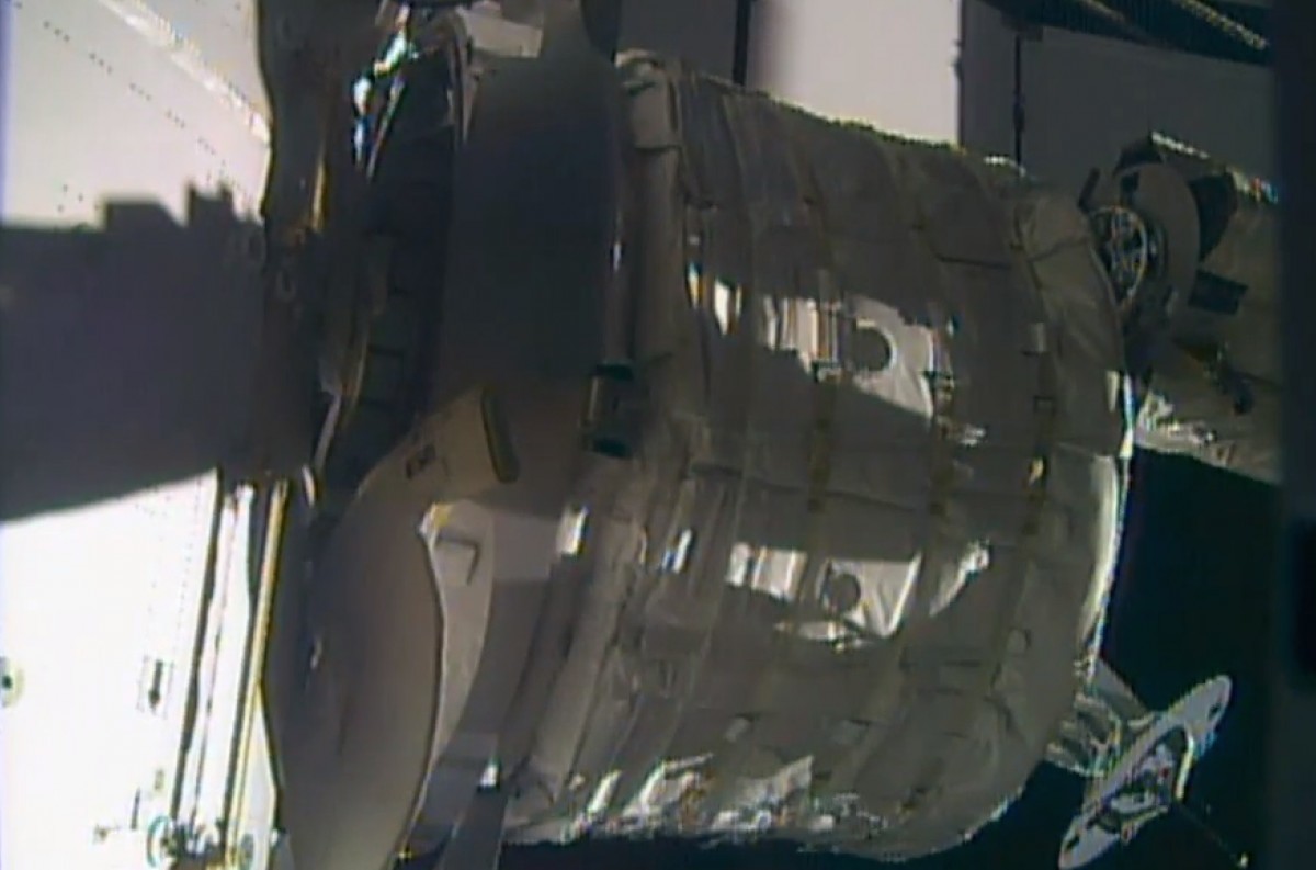 На МКС закрепили надувной модуль BEAM - 2