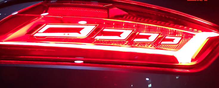 Автомобиль Audi TT RS нового поколения получит оптику OLED 