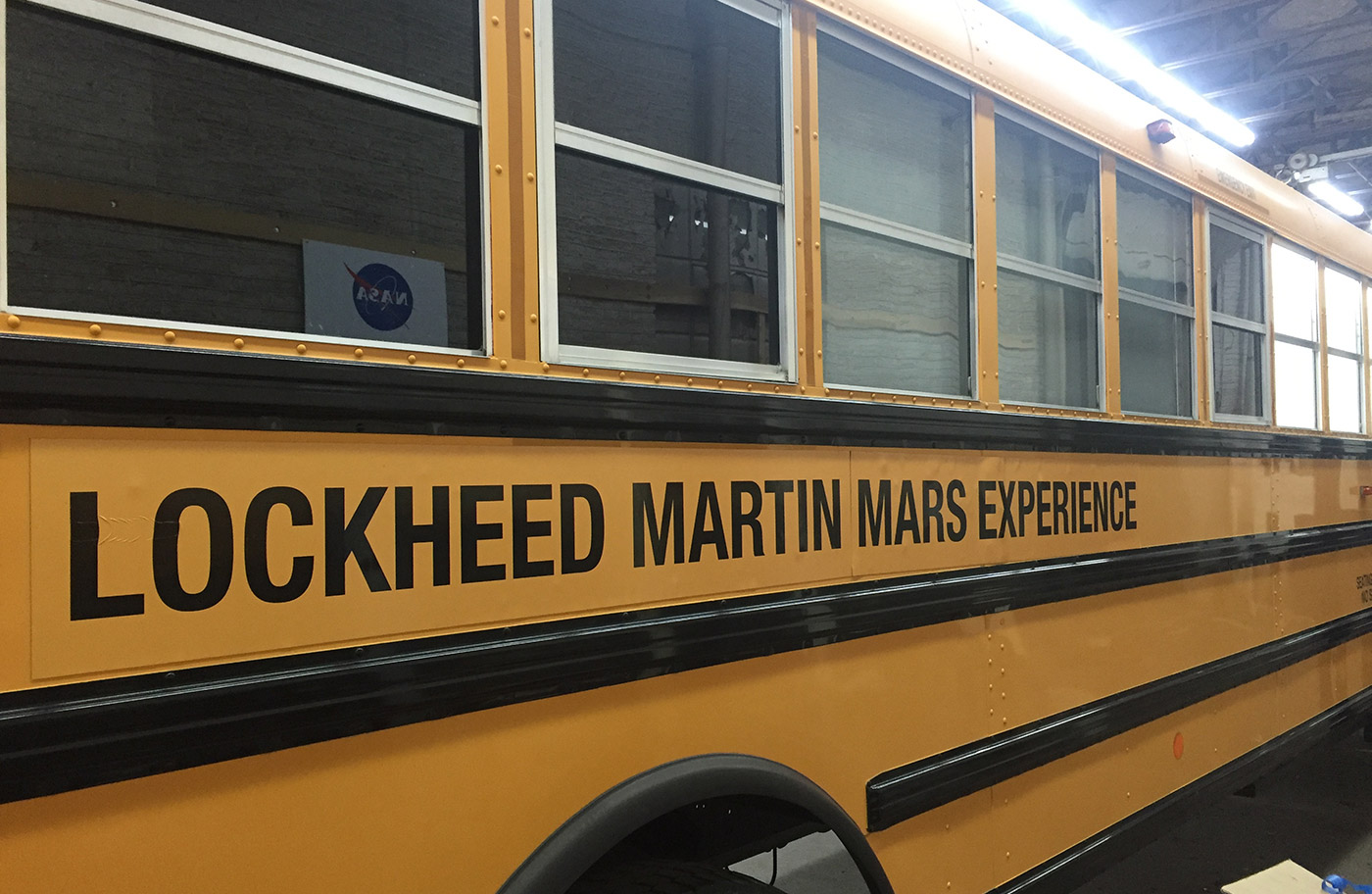 Школьный автобус Lockheed Martin возит учащихся по Марсу - 1