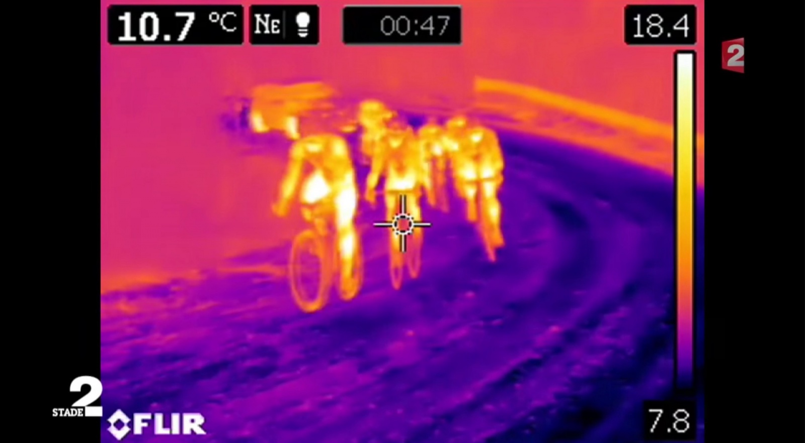Теплосъёмка разоблачила велогонщиков со скрытыми электромоторами - 1