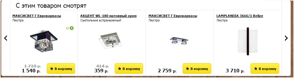 11 шагов к хорошему интернет-магазину. Сопутствующие товары - 3 11 шагов к хорошему интернет-магазину. Сопутствующие товары - 3