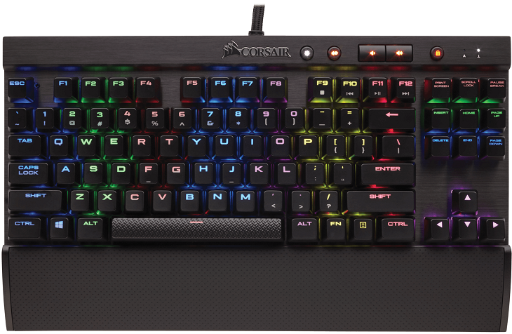 Клавиатуры Corsair K70 RGB RapidFire, K65 RGB RapidFire и K70 RapidFire получили самые быстрые переключатели Cherry