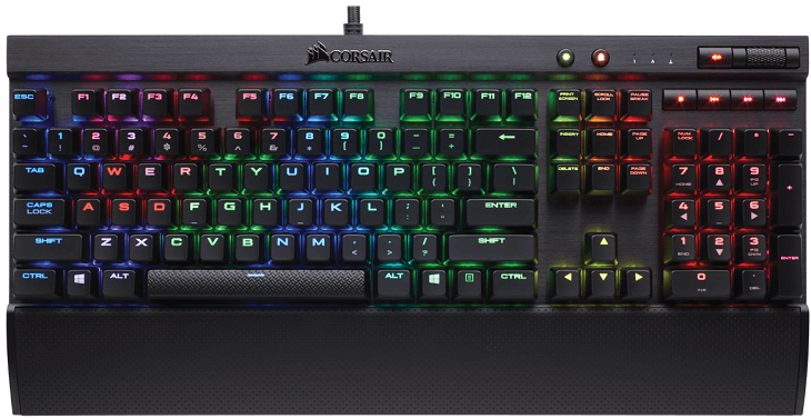 Клавиатуры Corsair K70 RGB RapidFire, K65 RGB RapidFire и K70 RapidFire получили самые быстрые переключатели Cherry