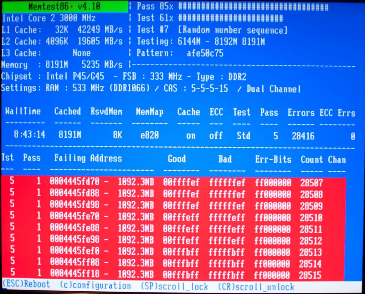 Старый друг хуже новых всех, или чем опасны б-у оперативная память и SSD - 3 Старый друг хуже новых всех, или чем опасны б-у оперативная память и SSD - 3