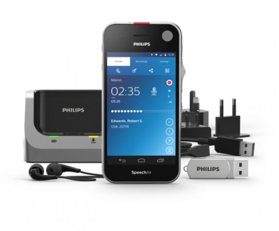 Philips SpeechAir- диктофон на Android