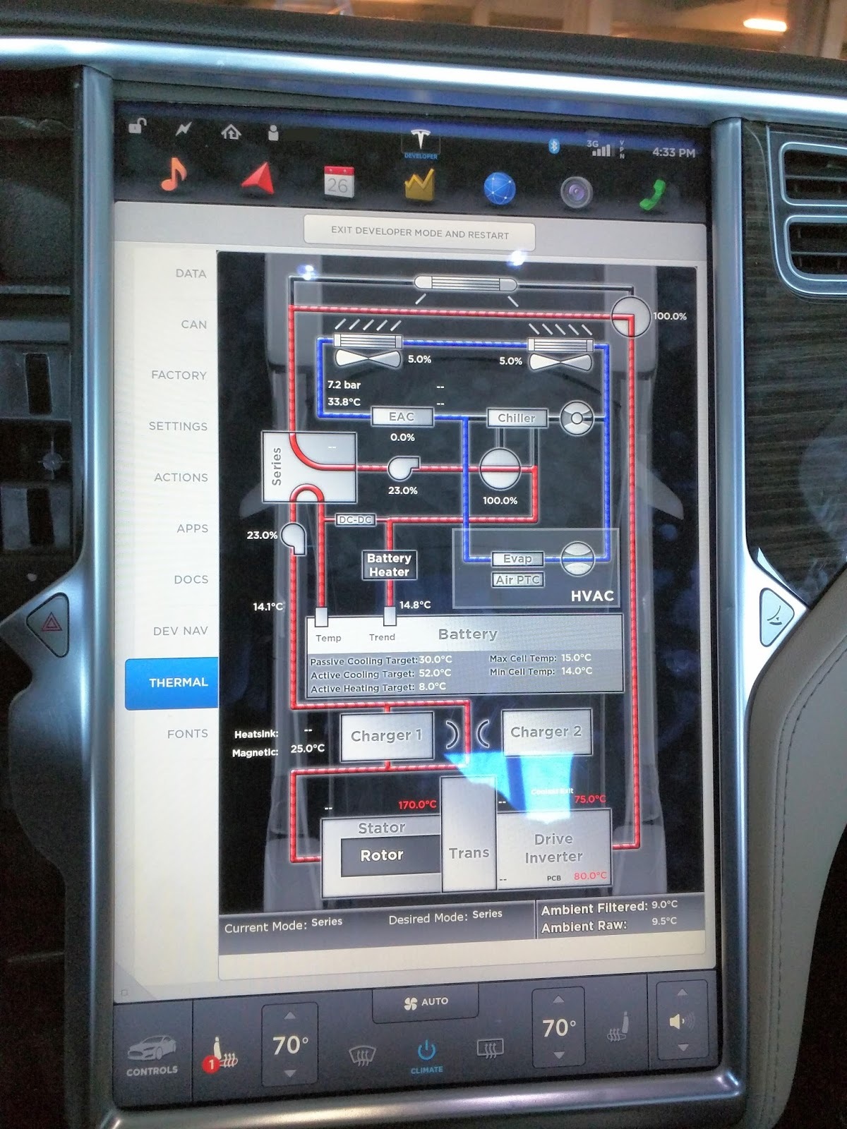 После пяти суток компиляции Gentoo Linux установилась на автомобиль Tesla Model S - 6