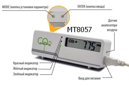 Управляем вентиляцией с помощью детектора углекислого газа MT8057 - 2