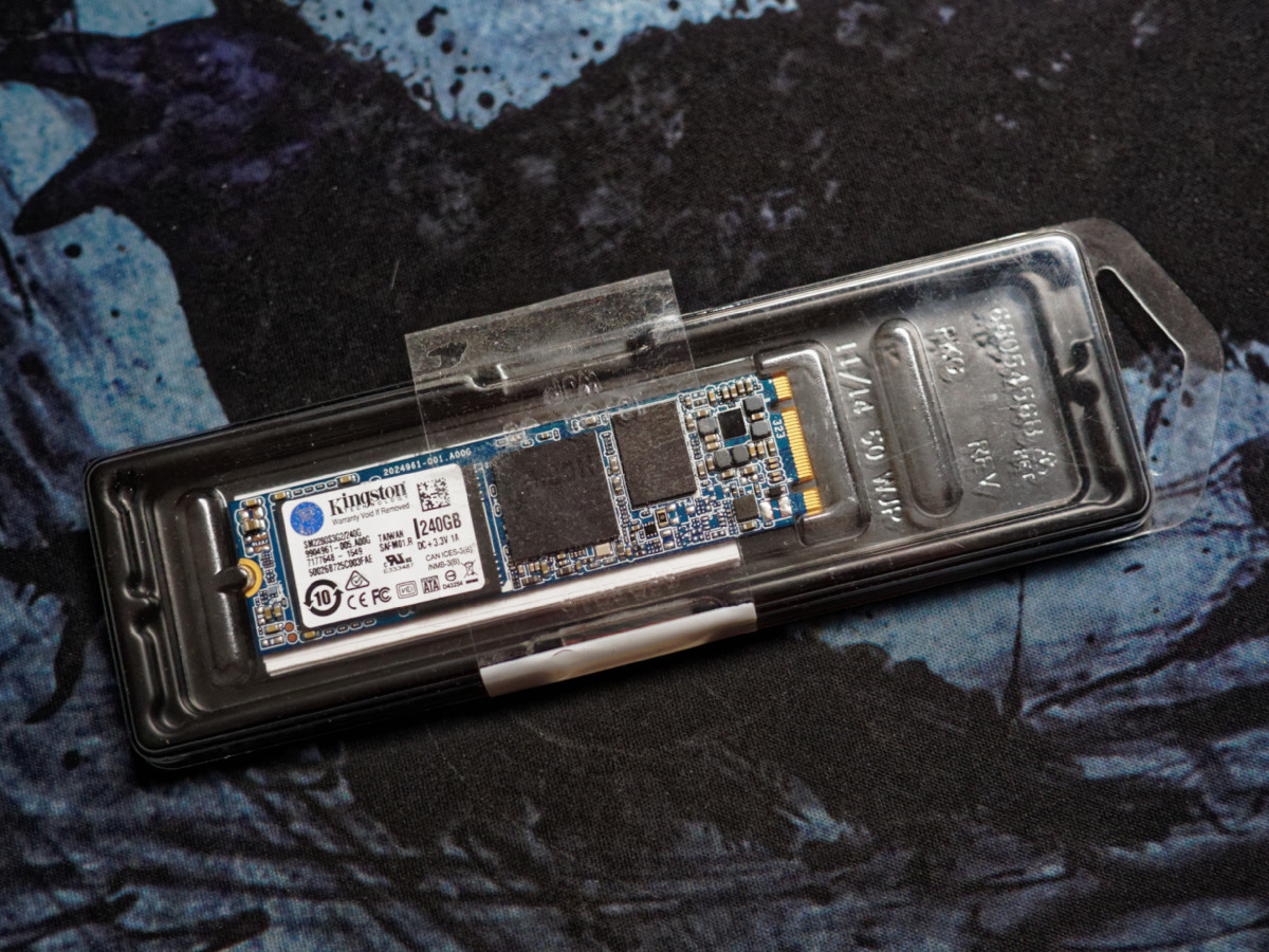 Обзор миниатюрного SSD форм-фактора M.2 — Kingston SM2280S3G2 емкостью 240 гигабайт - 2 Обзор миниатюрного SSD форм-фактора M.2 — Kingston SM2280S3G2 емкостью 240 гигабайт - 2